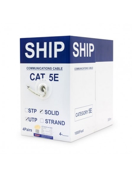 Кабель сетевой SHIP D135-P Cat.5e UTP 30В PVC